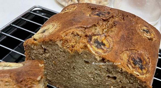 Resipi Kek Pisang Gebu Mudah Disediakan